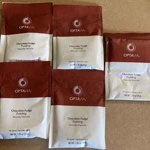 OPTAVIA chocolate fudge pudding 5 count exp:7/21